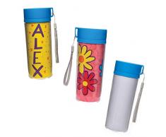 Baker Ross-AW725 Design Your Own Travel Mug – Confezione da 1, Perfetta per i Bambini da Decorare e G, Colore Bianco, AW725