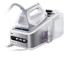 Braun Carestyle7 IS7155.WH Ferro da Stiro con Caldaia con 4 Anni di Assistenza, carica continua, serbatoio 2L removibile, SuperVapore 500g/min, chiusura Easy Lock, autospegnimento, bianco/silver