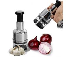 Affettatrice manuale per cipolle, tritatutto per frutta e aglio, cipolla, cipolla, tritatutto universale