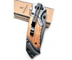 Browning Coltello Molla MOLLETTA Escursionismo Sopravvivenza Caccia Trekking