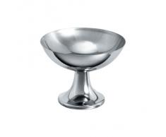 Alessi - 400 - Coppa per gelato in acciaio interno lucido, esterno satinato - set da 6