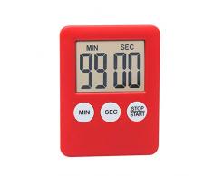 eamqrkt - Timer da Cucina con Schermo LCD Digitale Nero