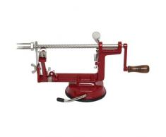 Sbucciatore,Sbucciamele Affettatrice a pelapatrice di Apple Beavy Duty di grado professionale Corer 3 in 1Apple Affettatura Strumenti di Peeling (Color : Red)