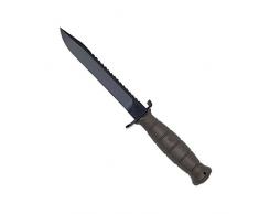 Coltello Glock FM 81 B Nero Lama Acciaio 440 da Collezione 55-57 HRC Lama 16 cm