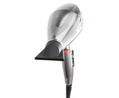 BaByliss 6000E - Pro Digital, Asciugacapelli con motore digitale EC - 2200W - Ionic - Beccuccio 4 mm + Diffusore