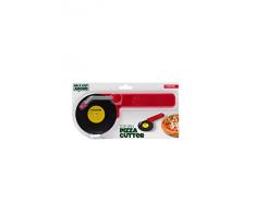 Rocket Top Spin Taglia Pizza, Plastica, Rosso,
