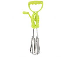 HEMOTON Sbattitore Manuale per Uova in Acciaio Inox Frusta per Frusta da Cucina, Frusta per frullare la Cottura