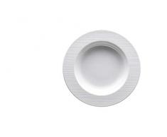 Rosenthal Studio + Selection Mesh - Piatto fondo 23 cm, colore: Bianco