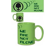 1art1 Extraterrestri - We Are Not Alone Tazza da caffè Mug (9 x 8cm)