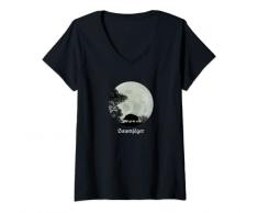 Donna Saumond - Salsiera a forma di cinghiale Maglietta con Collo a V