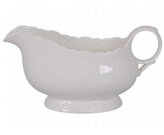 Salsiera Sossenschüssel teiera in porcellana bianco Provence di Chic Antique