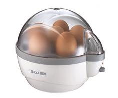 Severin Cuociuova Automatico EK 3051 400 W, Colore Bianco-Grigio