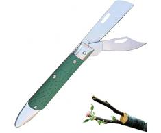 Coltello da Innesto Pieghevole,Coltello per Innesti Piante,Coltello Innesto Multifunzine,Coltello Pieghevole Per Innesto,Coltello da Innesto,Coltello da Innesto Giardino per Alberi da Fruttoper Fiori