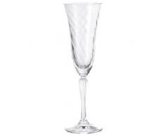 Leonardo Volterra, Flute, Calice per Spumante, Vetro Trasparente, 80 ml, 20763