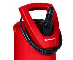 Einhell GE-SP 750 LL Pompa immersione per acque chiara a fondo piatto (750 W, portata max 15000 L/h, prevalenza 10 m, immersione max 5m, aspirazione fino a 2 mm, galleggiante integrato, automatica)