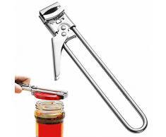 Apriscatole Regolabile In Acciaio Inossidabile Apribarattoli In Inossidabile Apriscatole Multifunzionale Apriscatole Manuale Professionale Per Cucina Ristorante Campeggio Anziani Donne