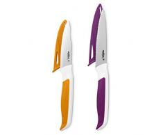 Zyliss E920239 Comfort Set di Coltelli Spelucchino in 2 Pezzi | Acciaio Inossidabile Giapponese | Multicolore | Coltelli da Cucina per Verdure | Lavabili in Lavastoviglie | 5 Anni di Garanzia