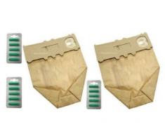 12 SACCHETTI + 15 PROFUMI PER VK 130 131 ASPIRAPOLVERE VORWERK IN CARTA ADATTABILI