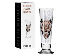 Ritzenhoff Festa degli Eroi #8 Bicchiere da liquore, Vetro, Multicolore