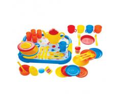 Gowi Servizio da caffè 40 Pezzi - Accessori per la Cucina Giocattolo