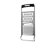 Pamtns Grattugia per Verdure Grater Grattugia in Acciaio Inox Grattugia per Formaggio Manico Antiscivolo Cucina Multifunzione Frutta Verdura Grattugia per Patate Carote Cetrioli