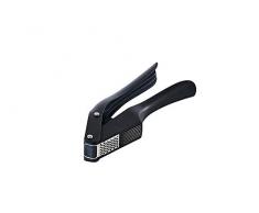 Mastrad - Spremiaglio 2 in 1 in acciaio inossidabile, per tagliare e spremere laglio in modo sottile e compatto e lavabile in lavastoviglie