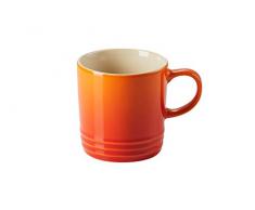 Le Creuset, Tazza con Manico, 350 ml, Gres, 12 cm di Altezza, Arancio