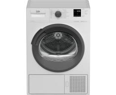 Beko - DRXS737AI - Asciugatrice SLIM a Condensazione con Pompa di Calore, 15 Programmi, 7 kg - Bianco, 59,7 x 53,7 x h84,6 cm