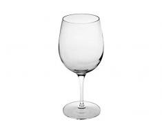 Bormioli Luigi Palace Set Calici Goblet, Vetro Sonoro, Trasparente, 48 cl, 6 Pezzi