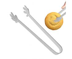 XUCHEN Mini pinza – Pinza da zucchero a cubo, piccola pinza da portata in acciaio inox, piccola pinza da cucina per antipasti, tea party, caffè, dessert