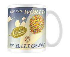 Pyramid International Disney Pixar Up, Vedere Il Mondo by Palloncino Tazza di Ceramica, Multicolore, Unica
