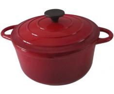 Ilsa Casseruola Tonda in Ghisa Smaltata Linea Normandie cm 24