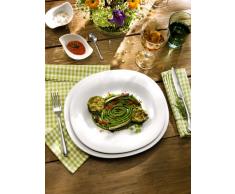 Villeroy & Boch New Cottage Basic Piatto Fondo, Ovale, Dimensioni 24 x 21 cm