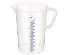 De Buyer 4021.20N - Caraffa graduata, in plastica, 2L