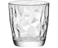 Bormioli Rocco 350200Q02021990 Diamond, Bicchieri 30.5 cl, confezione da 3