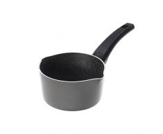 ALLUFLON Tradizione Italia Casseruola, Alluminio, Nero, 14 cm