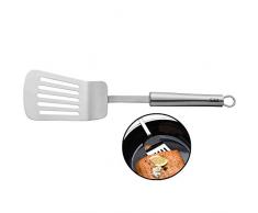 Silit Classic Line, 34 cm Acciaio Inox lucidato, spatola per Barbecue, Pala per Lasagne, Lavabile in lavastoviglie, 18/10, Argento