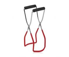 Heveer Sollevatore di Barattoli Pinze per Alimenti in Scatola con Manico Anti-scottatura per Vasetti Barattolo di Marmellata