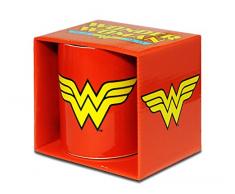 Logoshirt Wonder Woman Tazza da caffè - DC Comics Tazza di Porcellana - Stampa a Colori - Design Originale Concesso su Licenza