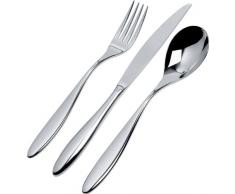 Alessi Mami SG38S24M Servizio Completo di Posate di Design 24 Pezzi in Acciaio Inox