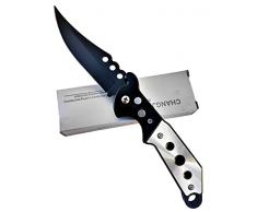 Coltello a Molla Molletta da Caccia Pesca Campeggio Orto Sopravvivenza Outdoor