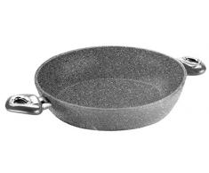 Aeternum Madame Petravera Plus Tegame, Alluminio, Pietra, 24 cm