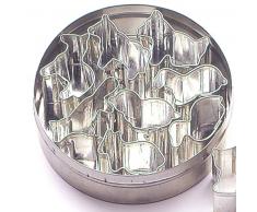 Paderno 47303-10 Tagliapasta Animali, Acciaio Inox