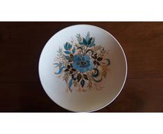 Piatto in porcellana dipinto a mano