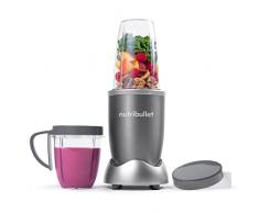 nutribullet Original 600 con 3 Accessori, Frullatore Elettrico, Tritatutto, Frullatore Smoothie, Frullatore Tritatutto Multifunzione, Potenza 600 Watt