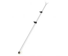 SHOWERORO 1Pc Armadio Appendiabiti Stendibiancheria Portatile Armadio Asta Di Prolunga Telescopica Asta Per Abbigliamento Scaffalature Regolabili Stendibiancheria Per Uso Domestico Palo