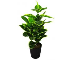 Geko - Pianta artificiale di Ficus, misura: L, 90 cm