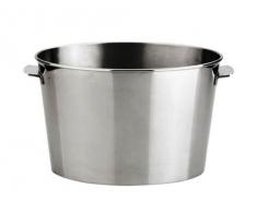 Lacor 62338- Secchio per champagne ovale inox