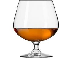 Krosno Bicchieri Brandy Cognac Snifter | Set di 6 | 480 ml | Balance Collection | Perfetto per la Casa, Ristoranti e Feste | Lavabile in Lavastoviglie