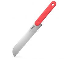 Trebonn - Bread Knife, Coltello seghettato per Pane, Lama in Acciaio Inox Giapponese 20 cm / 7,9. Manico Soft-Touch Antiscivolo
